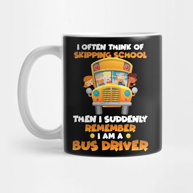 Remember I Am A Bus Driver Funny Back To School by folidelarts